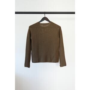 Celine Cashmere Sweater Olive Green size S